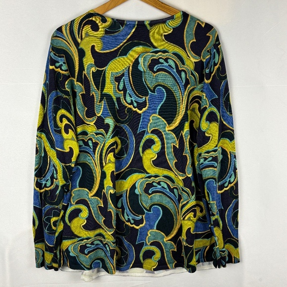 Chico's Women Long Sleeve Lightweight Pullover Sweater XL Boho Office Business - Picture 3 of 9